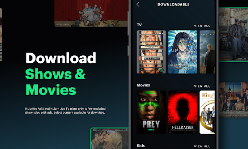 Hulu TV Mod APK Ads free – No Subscription Latest Version 4.21.0.974